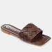 Journee Collection Journee Collection Women's Tru Comfort Foam Cassay Sandal - Brown - 11