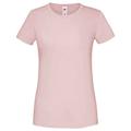 Fruit of the Loom Womens/Ladies Iconic 150 T-Shirt - Powder Rose - Pink - XXL