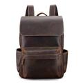 Steel Horse Leather The Helka Genuine Vintage Leather Backpack - Brown