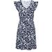 Trespass Womens/Ladies Holly Ditsy Print Casual Dress - Blue - M