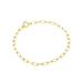 Ayou Jewelry Laurent Bracelet - Small Link - Gold - 6/ADD EXTENDER: 1"