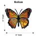 Next Innovations Monarch Butterfly Metal Wall Art - Orange - M