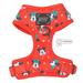 Sassy Woof Dog Adjustable Harness - Disney Holiday Collection - Red - S