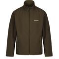 Regatta Regatta Great Outdoors Mens Cera III Lightweight Softshell Jacket (Dark Khaki/Seal Gray) - Black - L