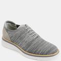 Vance Co. Shoes Vance Co. Marlon Knit Casual Dress Shoe - Grey - 10