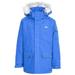 Trespass Boys Holsey Hooded Parka Jacket - Blue - 9