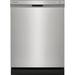 Frigidaire 54 dBA Black Front Control Dishwasher - Grey