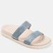 Journee Collection Journee Collection Women's Stellina Sandal - Blue - 9.5