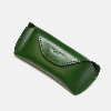 Curated Basics Leather Eyeglasses Case - Green