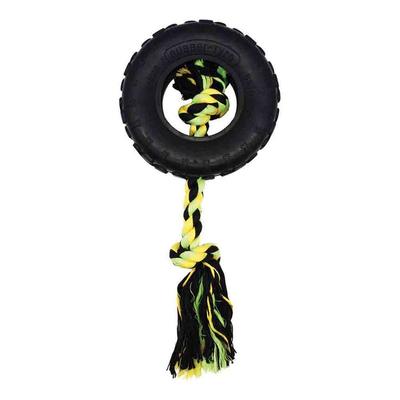 Happy Pet Happy Pet Grrrelli Tire Dog Chew Toy (Black/Yellow) (L)