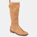 Journee Collection Journee Collection Women's Tru Comfort Foam Extra Wide Calf Lelanni Boot - Brown - 6.5