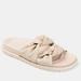 Journee Collection Journee Collection Women's Melanie Sandal - White - 7.5