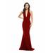 Dress The Population Camden Gown - Red - S