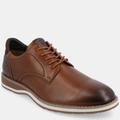 Vance Co. Shoes Rutger Plain Toe Hybrid Dress Shoe - Brown - 9