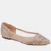 Journee Collection Journee Collection Women's Wide Width Batavia Flat - White - 5.5