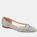 Journee Collection Journee Collection Women's Wide Width Batavia Flat - White - 10