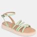 Journee Collection Journee Collection Women's Tru Comfort Foam Palomma Sandal - Green - 8