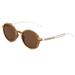 Earth Wood Toco Polarized Sunglasses - Brown