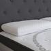 Merrick Lane Queen Size Ventilated Memory Foam Bed Pillow - White