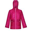 Regatta Regatta Childrens/Kids Hallow Animal Print Hooded Raincoat (Duchess Pink) - Pink - 14