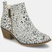 Journee Collection Journee Collection Women's Rebel Bootie - White - 6