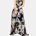 Krisp Womens/Ladies Lily Wrap Maxi Dress - Black - Black - S