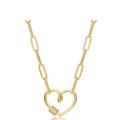 Rachel Glauber Kids/Teens 14k Gold Plated Cubic Zirconia Charm Necklace - Gold - 18