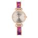Bertha Watches Katherine Enamel-Designed Bracelet Watch - Purple