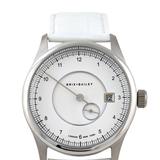 Brix + Bailey The Brix + Bailey White Wade Automatic Mens Unisex Women's Wrist Watch Form 2 - White - 40MM