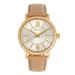 Bertha Watches Lydia Leather-Band Watch - Brown