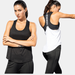 Vigor Women Plus Size Yoga Top Gym Sports Girls Vest Sleeveless Sport Workout Shirts Tank Tops - Black - L