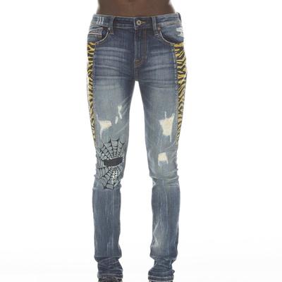 Cult of Individuality Punk Super Skinny Jeans In T...