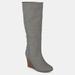 Journee Collection Journee Collection Women's Langly Boot - Grey - 5.5