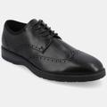 Vance Co. Shoes Ozzy Wingtip Hybrid Dress Shoe - Black - 11