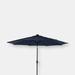 Sunnydaze Decor Sunnydaze 9' Solar-Powered Lighted Patio Umbrella - Blue