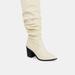 Journee Collection Journee Collection Women's Tru Comfort Foam Wide Calf Pia Boot - White - 7