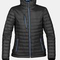 Stormtech Womens/Ladies Gravity Thermal Padded Jacket - Black/Marine Blue - Black - XXL