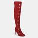 Journee Collection Journee Collection Women's Wide Calf Trill Boot - Red - 6