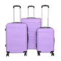 Nicci Nicci 3 piece Luggage Set - Purple - S