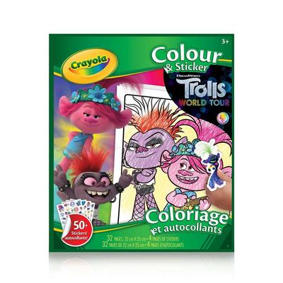 Crayola Crayola Color & Sticker Book - Trolls Worl...