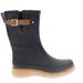 Western Chief Women's Heritage Mid Rain Boot - Black - US 10