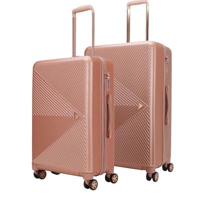 MKF Collection by Mia K Felicity Luggage Set Extra Large And Large - 2 pieces - Pink