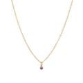 Ayou Jewelry Birthstone Necklace - Gold - 18" BOX