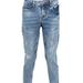 X RAY Boys Husky Slim Fit Distressed Pants With Knee Rips - Blue - 8