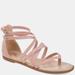 Journee Collection Journee Collection Women's Tru Comfort Foam Zailie Sandal - Pink - 8.5