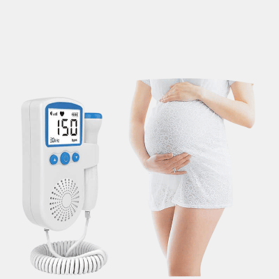 Vigor Fetal Doppler Baby Heart Monitor For Pregnancies - Blue