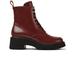 Camper Ankle boots Milah With lace - Burgundy - Red - EU 41