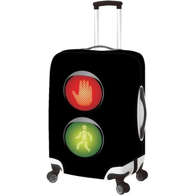Primeware Inc. Decorative Luggage Cover - Black - MD