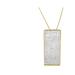 Haus of Brilliance 14K Yellow Gold Princess Cut Diamond Block Pendant Necklace - Yellow - 18