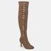 Journee Collection Journee Collection Women's Wide Calf Trill Boot - Brown - 7.5